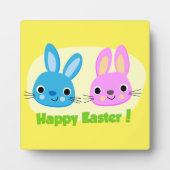 BUNNIEN "HAPPY EASTER" FOTOPLATTE (Vorderseite)