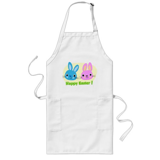 BUNNIEN "HAPPY EASTER" LANGE SCHÜRZE (Vorne)