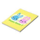 BUNNIEN "HAPPY EASTER" NOTIZBLOCK (Rotiert)