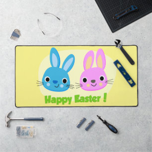 BUNNIEN "HAPPY EASTER" SCHREIBTISCHUNTERLAGE