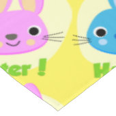 BUNNIEN "HAPPY EASTER" TISCHDECKE (Schrägansicht)