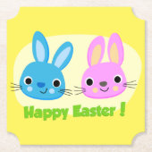 BUNNIEN "HAPPY EASTER" UNTERSETZER (Vorderseite)