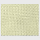 Bunnienbänder auf gelb - nahtlos. geschenkpapier (Flach)