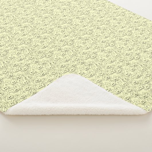 Bunnienbänder auf gelb - nahtlos. sherpadecke (3/4)