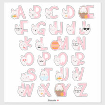 BUNNIES ALPHABET
