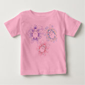 Bunnies, bunnies baby t-shirt (Vorderseite)