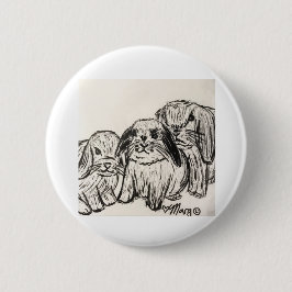 Bunnies Button