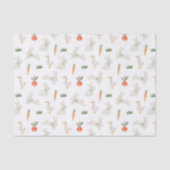 Bunnies & Ducks auf dem Bauernmuster Seidenpapier (Vorderseite)