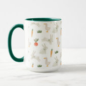 Bunnies & Ducks auf dem Bauernmuster Tasse (Links)
