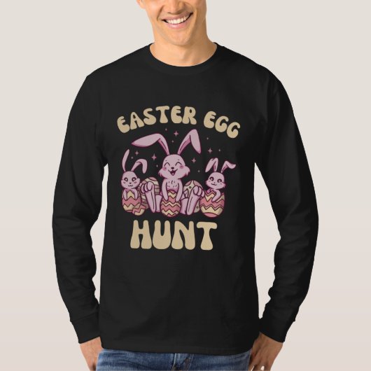Bunnies Easter Egg Hunt Bunny Easter for Boys Gir T-Shirt (Vorderseite)