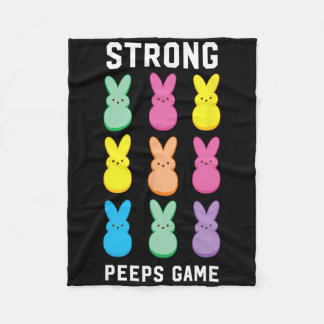 Bunnies Easter Strong Bunnies Game Clic Bunnies  Fleecedecke