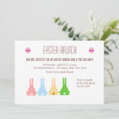 Bunnies Einladung (Stehend Vorderseite)