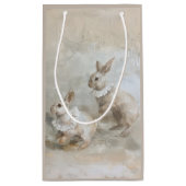 Bunnies - Geschenktasche Kleine Geschenktüte (Rückseite)