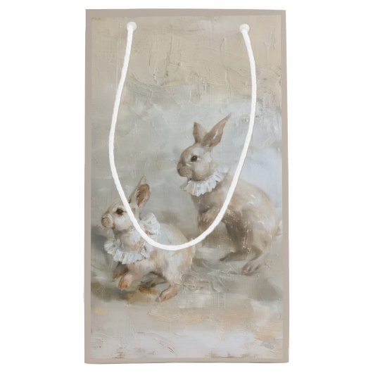 Bunnies - Geschenktasche Kleine Geschenktüte (Rückseite)