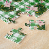 Bunnies im Cabbage Puzzle (Seite)
