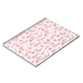 Bunnies in Blume Field Notebook Notizblock (Linke Seite)