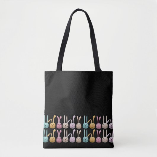 Bunnies in Folge Totbeutel Tasche (Vorderseite)