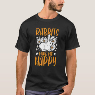 Bunnies Kanbits machen mich glücklich, sonnig T-Shirt