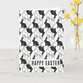 Bunnies Karte (Gelbe Blume)