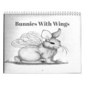 Bunnies mit Flügeln Kalender (Titelbild)
