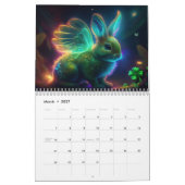 Bunnies mit Flügeln Kalender (Mär 2027)