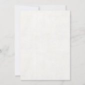 Bunnies mit Red Scarf White Holiday Party Einladung (Rückseite)