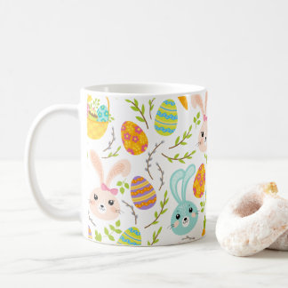 Bunnies -N-Körbe Kaffeetasse