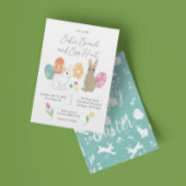 Bunnies Osterbruch und Eierjagd Einladung