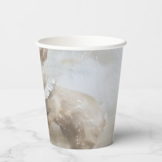 Bunnies - Papiergruppen Größe 236 ml Papiercup Pappbecher (Rückseite)