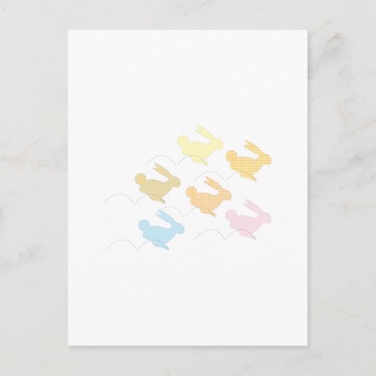 Bunnies Postkarte (Vorderseite)