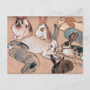 Bunnies Postkarte