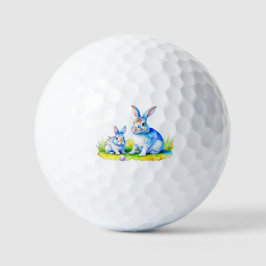 Bunnies Rabbits Golfball