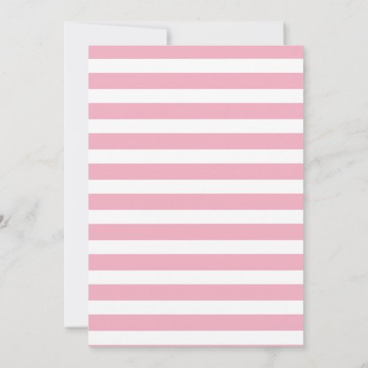 Bunnies, Schmetterlinge & Daisies Osterbrunch Einladung (Rückseite)