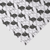 Bunnies Seidenpapier (Ausschnitt)