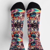 Bunnies Socken (Oben)