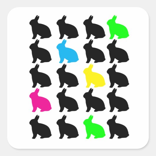 Bunnies Sticker (Vorderseite)