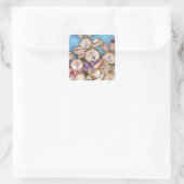 Bunnies - Stickers (Tasche)