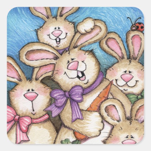 Bunnies - Stickers (Vorderseite)