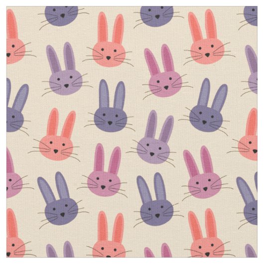 Bunnies Stoff (Nahaufnahme)