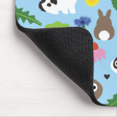 Bunnies und ihre Leckereien Mousepad (Ecke)