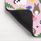 Bunnies und ihre Leckereien Mousepad (Ecke)
