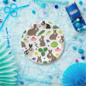 Bunnies und ihre Leckereien Pappteller (Party)