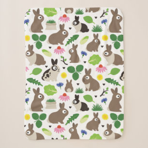 Bunnies und ihre Leckereien Sherpadecke