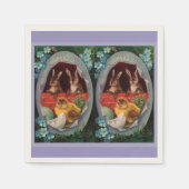 Bunnies und Kick Oaster Paper Napkins Serviette (Vorderseite)