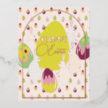 Bunnies und Ostereier.