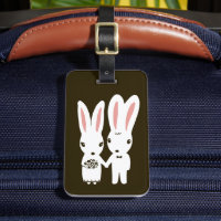 Bunnies Wedding Couple - Niedlich Bridge and Groom