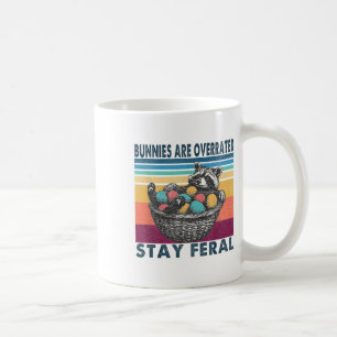 Bunnies werden übertrieben Bleibe Feral Funny Oast Kaffeetasse