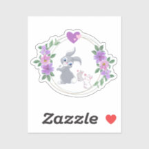 Bunnies with their Mama