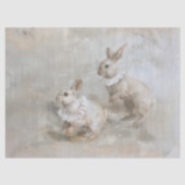 Bunnies - Zierpapier für Ölgemälde Seidenpapier (Vorderseite)