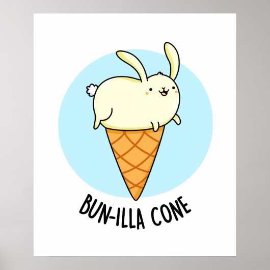 Bunnilla Club BONNEN BONNEN BLANKEN Poster (Vorne)